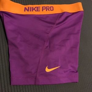 Nike Pro Purple spandex